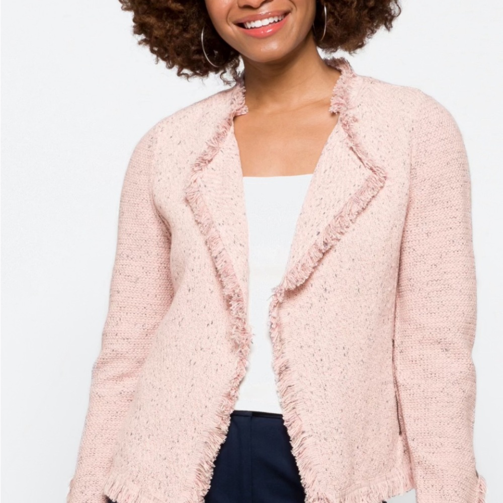 Nic+Zoe Michaela Fringe Mix Jacket - XL